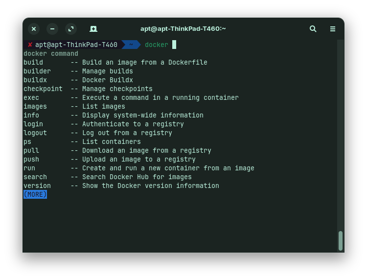 OhMyZsh Shell with Agnoster theme